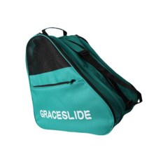 휴대용 파우치 가벼운 스 스케이팅 백 주최자 스포츠 야외 여행 성인, 옥스포드 천, 녹색