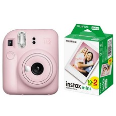Fujifilm 富士 instax mini 12 拍立得相機 (公司貨), 1個, mini 12粉色+20張空白片