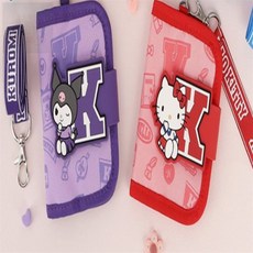 호호마켓 산리오 이니셜 목걸이지갑 초등학교