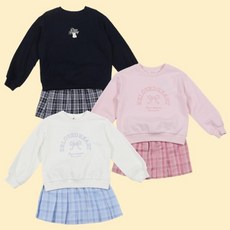 로엠걸즈 에리포인트티셔츠스커트상하세트RGSM2515P 2512072