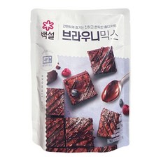 백설 브라우니믹스 320g, 1개, 1g