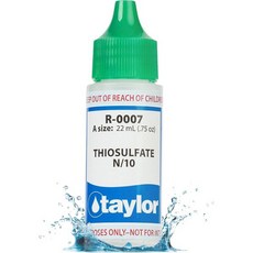 테일러 테크놀로지스 주식회사 R0007A 티오설페이트 7 N10 34 온스