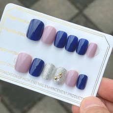 手工穿戴甲 美甲貼片, 1個, 28