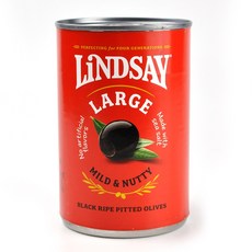 코스트코 LINDSAY 라지 피티드 블랙올리브, 418g, 1개