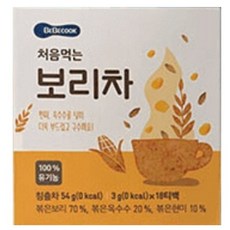 베베쿡 처음 먹는 시리즈, 54g, 1개