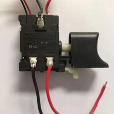 수리 부품용 케이블이 긴 서비스 수명 핸드 드릴 전기 스크루드라이버 스위치, 1개