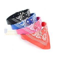 부루샵 강아지 소형견 스카프 목줄 악세사리 애견목줄, 핑크 1cm