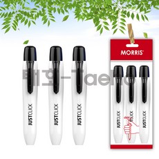 모리스 JUSTCLICK 보드마카 L 3개 세트, 1팩, 보드마카 L 블랙 3개