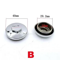 호환 바이크 오토바이 스쿠터 1pcs 드레인 플매트 카펫 러그 필터 커버 GY6 CG 70/100/125/150cc 일반 4 륜, 02 B