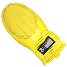 베이스볼센타 유소년 슬라이딩 장갑 좌우겸용 주루 도루 철판 손가락보호, 1개, 엘로우