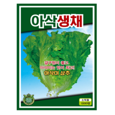 아삭이상추씨앗 1500립 아삭상추 상추씨앗 쌈채소 씨앗 종자, 1개
