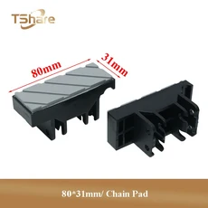 10PCS 80X31mm 목공 기계 펠티어 엣지 밴딩 운반 블록 체인 패드, 01 80X31mm