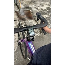 高雄盛恩 GPS自行車碼錶 10大功能 適用公路車、登山車, 1個, 黑色大螢幕 無線GPS版