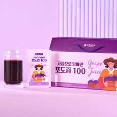 고집으로 담아낸 포도즙 100%, 70ml, 30개