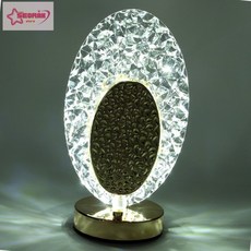 서락 골드 터치 크리스탈 스탠드(크레센트) 침실조명