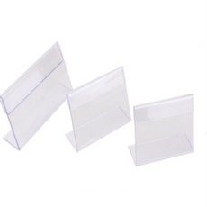 퀘이사D 가격표스탠드 높이50mm 테이블메모꽂이, 70x50mm