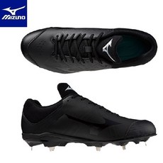 MIZUNO 美津濃 Light Rebo Buddy 2 棒壘球鞋 鐵釘鞋 真釘鞋 寬楦 黑色