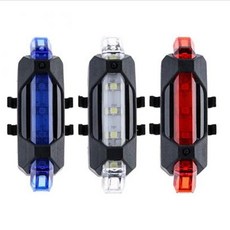 자전거표시등 전등 후레쉬 램프 백라이트 02 야간 4가지모드 션플래시, BL00745-화이트, 1개