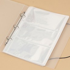 퍼스트샵 티켓북 3칸 18x9cm 30매 콘서트