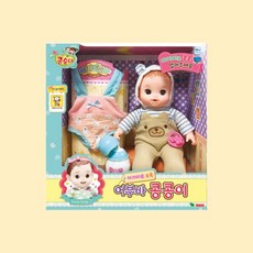 영실업 어부바 콩콩이 유아 애착인형 돌아기선물 장난감