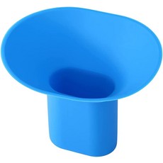 SWPHRT UTV 오일 배수 깔때기 빠르고 깨끗한 액체 이송을 위한 유연한 실리콘 유출 방지 차량 재사용 가능한 자동차 교환 액세서리 매버릭 X3 디펜더블루와 호환 가능, Blue