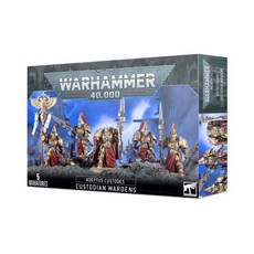 【戰鎚40k】Adeptus Custodes 帝皇親衛隊監管 Custodian Wardens - 模型套件, 1個