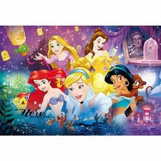 PLAY PUZZLE 디즈니 프린세스 판퍼즐 꿈을 찾아서 2 - 88조각, 계림북스, 8809771552709
