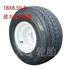 골프카트 교환 ATV 사륜 18x8.508 휠 타이어 단품 바퀴 8인치, 젠다18X8.50-8타이어+휠베이스