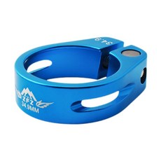 MTB 도로 자전거 시트포스트 클램프 퀵 릴리스 칼라 시트 클립 알루미늄 합금 28.6mm 31.8mm 34.9mm, Gold