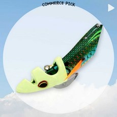 깊은 수심 정밀 공략 싸파 더블킬 팁런 에기마스크 20g 야광 픽앤코501