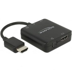DeLOCK 63276 HDMI Type A (표준 검정) 비디오 케이블 어댑터 – 150747, DeLOCK 63276 HDMI Type A (표준 검