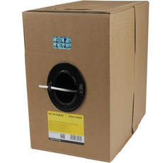 StarTech.co 벌크 캣 5e 이더넷 케이블 - 1000피트3048 솔리드 CR 등급 흰색 TAA 준수, White, 1000 ft, CMR Rated (Riser)