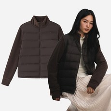 스토리원 WM-FWOT032 여성 덕다운 라이트 경량 패딩 자켓