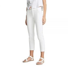 Vince 여성용 코인 포켓 치노 팬츠 오프 화이트 사이즈 0