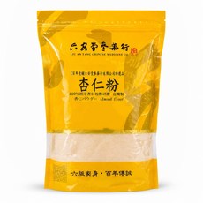 六安堂 杏仁粉 純淨研磨 無糖無添加 香醇細緻, 1個, 500g
