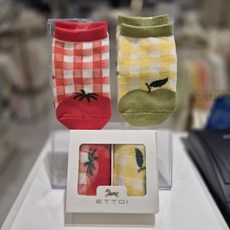 [AK플라자] [에뜨와] 휴고양말SET(MULTI)