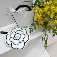 리헤븐 핸드타월 돌잔치 결혼식 환갑 칠순 개업 답례품 수건 선물 세트, 5개, 카멜리아