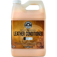 케미컬가이 가죽 컨디셔너 1갤런 디테일링 셀프 세차 실내 인테리어 관리 보호제 광택 코팅, 473ml, 1개