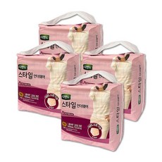 스타일 언더웨어 여성용 요실금팬티 패드 여성 파워 중형 9매x4팩 디펜드