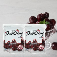 냉동 다크체리 칠레산, 2개, 1kg