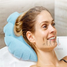 대박제품 욕조 머리 받침대 반신욕베개, 핑크