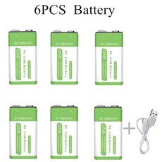 타입 멀티미터 마이크 리모컨, [06] 6battery  charger