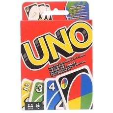 UNO 遊戲卡 標準版 附可自訂的萬用牌, 標準版UNO | M03674 |一盒入