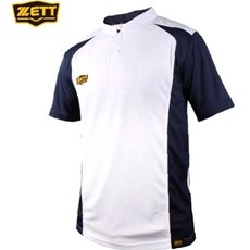 제트 야구언더티 화이트네이비 하계 유니폼 티셔츠 chu+771AZ