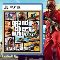 PS5 GTA5 그랜드 테프트 오토 5 한글판 미개봉 새상품