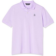 Munsingwear企鵝牌男士高爾夫球衫，透氣舒適淡紫色POLO衫