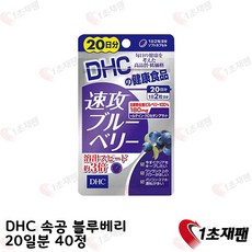 DHC속공블루베리20일분40정, 1, 40정