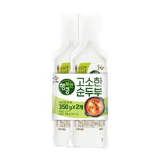 CJ 고소한 순두부, 350g, 4개
