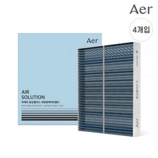 [호환] 아에르 항균 플러스 차량용 에어컨 필터 CHAT-06 4개입, CHAT-18_4개입