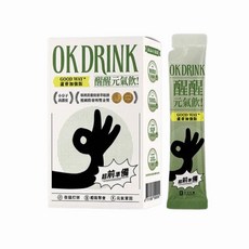 OK DRINK 醒醒元氣飲! 迅速補充能量 提神醒腦 獨立包裝, 1盒, 25ml
